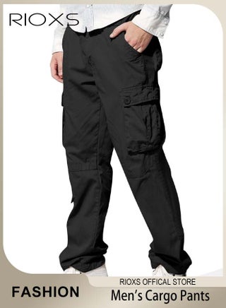 Men's Cargo Pants, Breathable Sports Sweatpants, Mens Work Pants, Casual Athletic Jogger Trousers For Men, Comfy Elastic Waist Men Pants With Pockets, Classic Baggy Pant, Men's Trousers For Leisure Or Outdoor Activities - pzsku/Z174C233366036A339032Z/45/_/1732018781/8b201c14-60a0-4b95-ad83-bb3796c6e72e