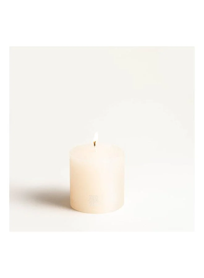 Zsa Zsa Zsu Deurne White Paraffin Candle 9x9x9 Cm