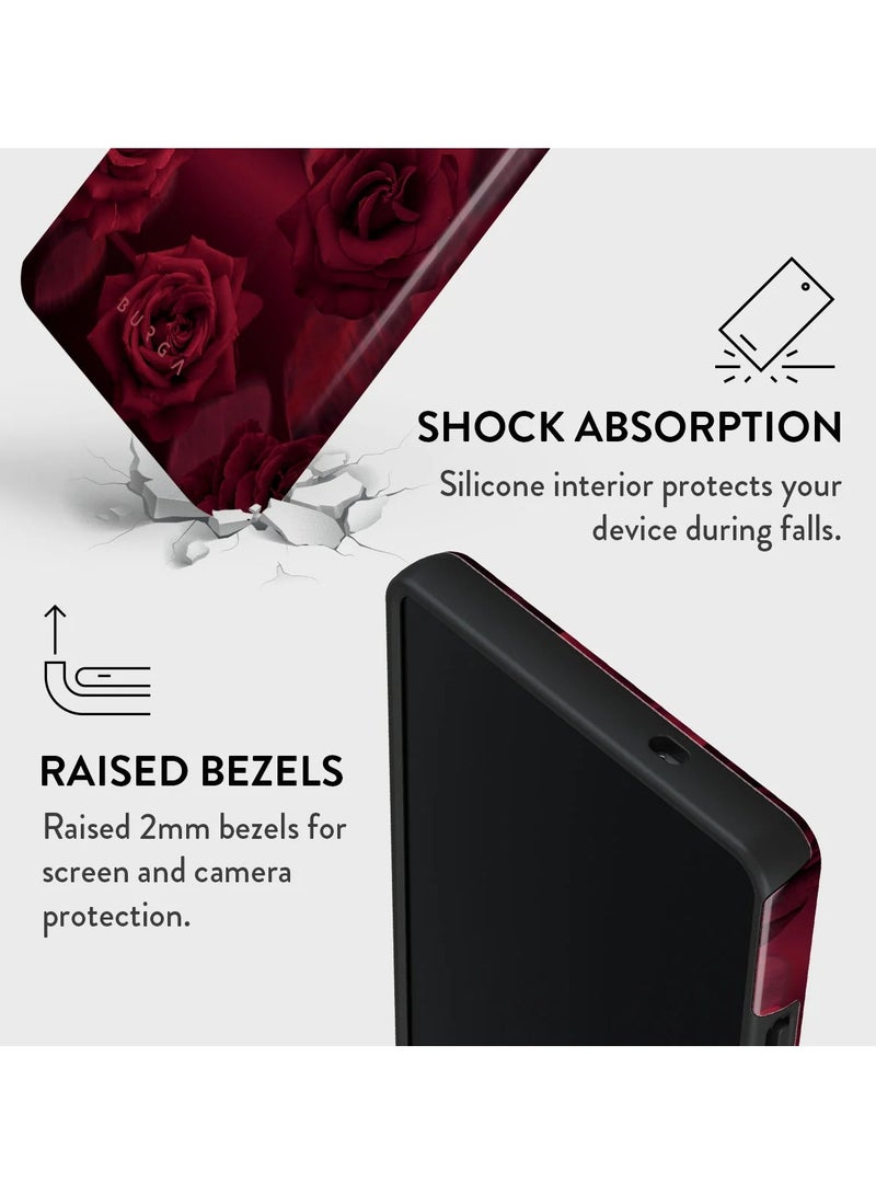 BURGA Samsung S25 Ultra Femme Fatale Premium Case Compatible with Hybrid Dual-Layer Hard Shell + Silicone Protection - Scratch-Resistant Shockproof Raised Bezel For Screen & Camera Protection Mobile Cover - Image 4