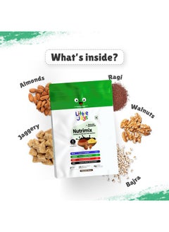 Little Joys Little Joys Nutrimix Nutrition Powder Refill Pouch 700g | 2-6 Years | No Refined Sugar | Supports Healthy Growth & Boosts Immunity | With Ragi, Bajra, Almonds & Oats | Chocolate Flavour  - Image 4