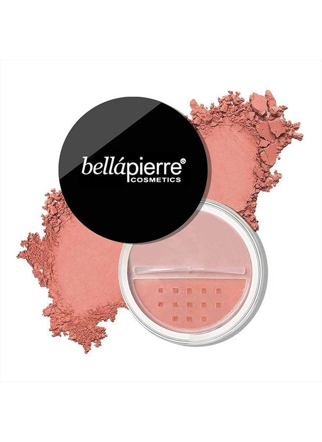 BellaPierre Mineral Blush Warms Complexion for a Healthy Glow | Non-Toxic and Paraben Free | Suitable for All Skin Types | Loose Powder - 0.3-Ounce – Desert Rose  - Image 1