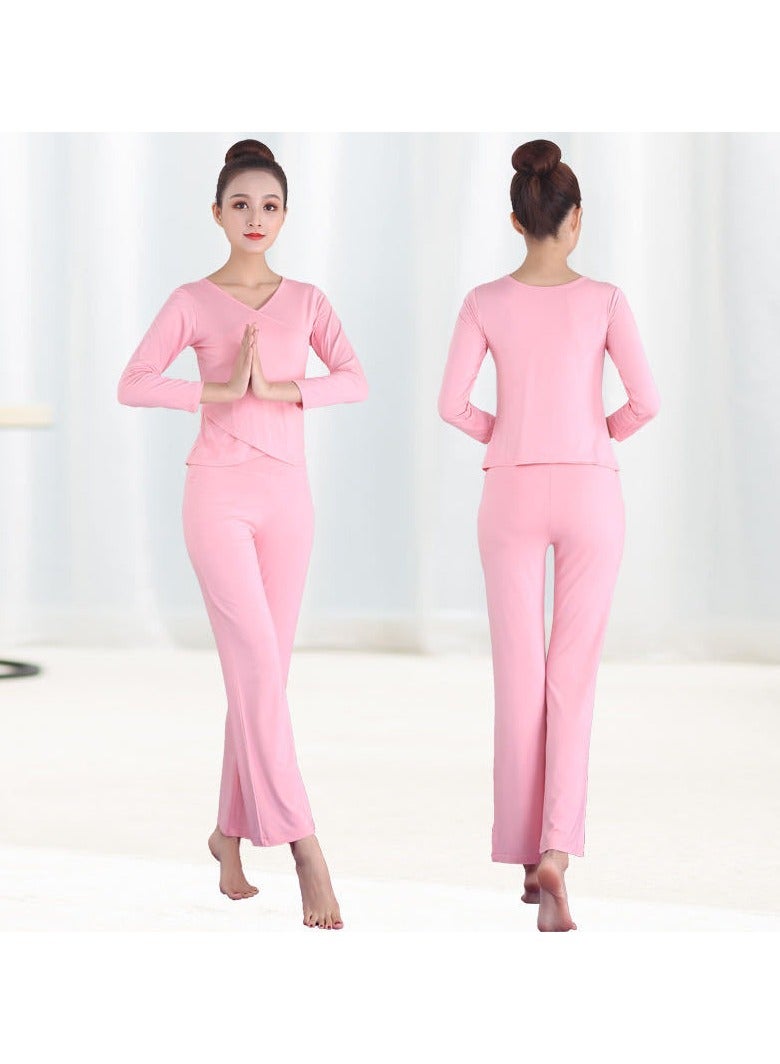 EBMINI New Pilates Yoga Training Fitness Clothing Set 