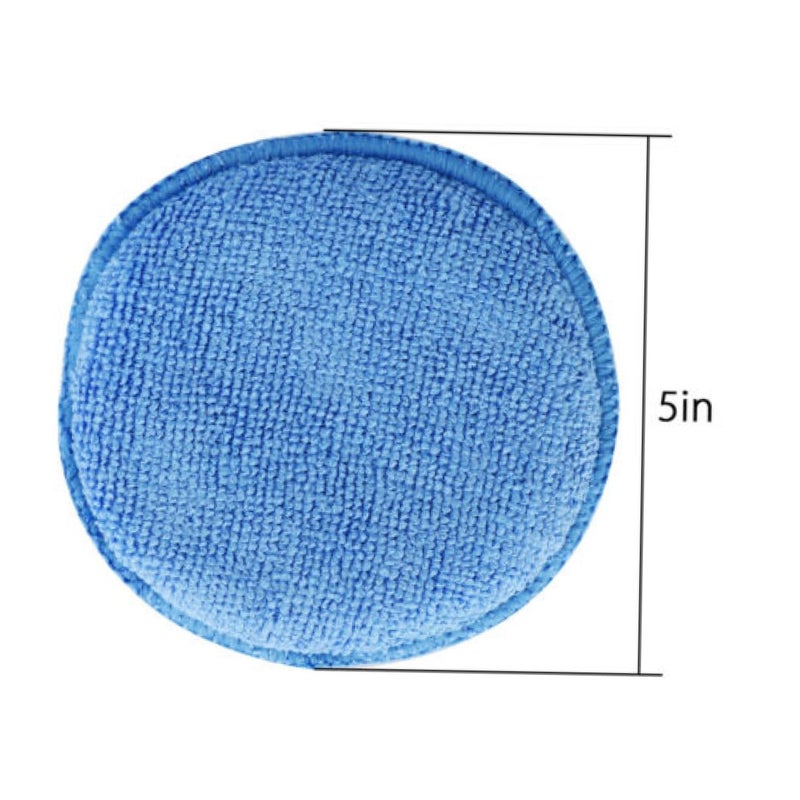 10 Pack Dual Sided Car Wax Applicator Pads for Polishing and Cleaning Vehicles - Image 3