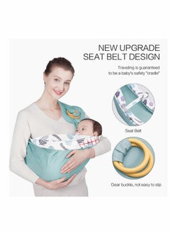 Baby Sling, Baby Wrap Carrier, Natural Cotton Baby Sling, Adjustable Breastfeeding Cover Cotton, Suitable for Newborns to 15Kg, Infants and Toddlers, Soft and Comfortable, Ideal Gift - pzsku/Z174C44780A9DCE21D6B8Z/45/_/1717030106/1033cd69-84f0-40da-ad21-14f94f08aeec