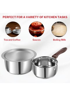 VINOD Stainless Steel Cookware Set of 3  - Image 3