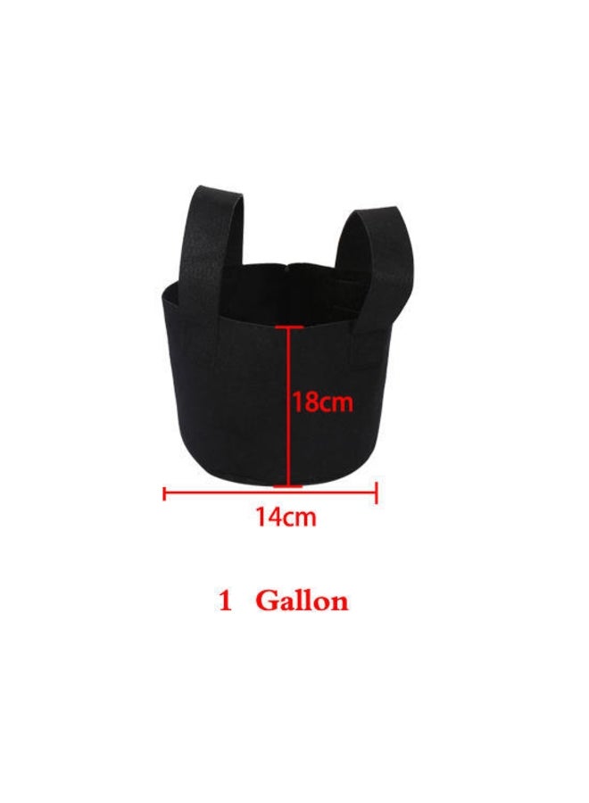 Generic 1PC 1/2/3//7/10 Gallon Round Felt Pots Plant Pouch Root Veg Container Grow Bag  - Image 1