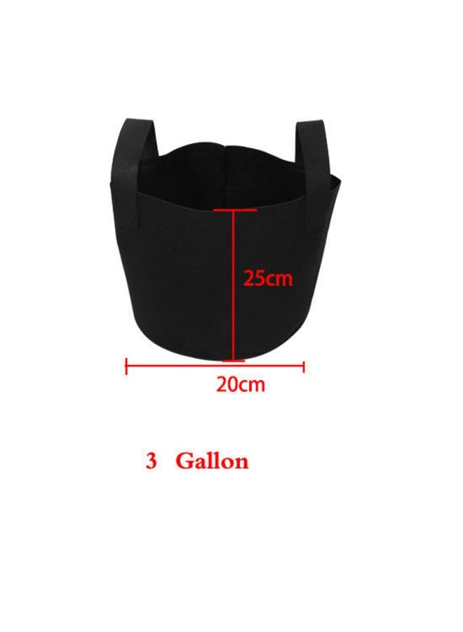 Generic 1PC 1/2/3//7/10 Gallon Round Felt Pots Plant Pouch Root Veg Container Grow Bag  - Image 3