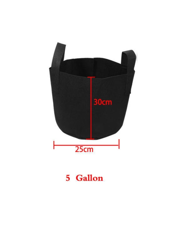 Generic 1PC 1/2/3//7/10 Gallon Round Felt Pots Plant Pouch Root Veg Container Grow Bag  - Image 2