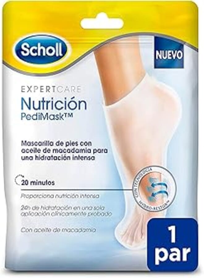 Scholl Sch Pedimask Masc Nutritiva Pies 1 Per