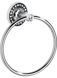Saray Banyo Saray Bathroom Regina Chrome Flat Towel Bar  - Image 1