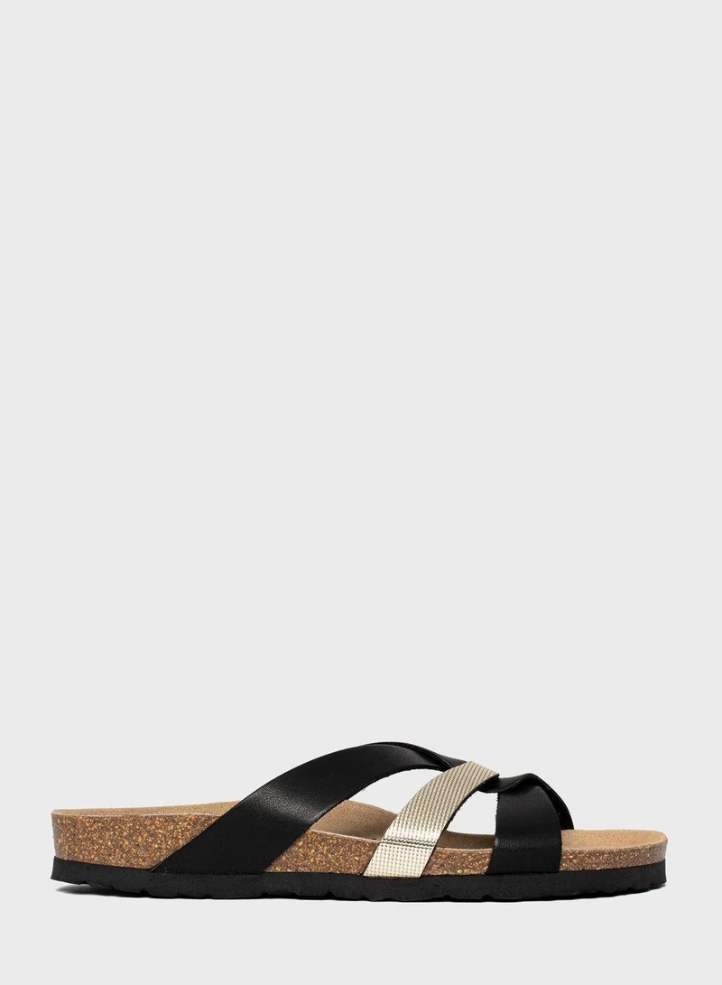 Santander Flat Sandals