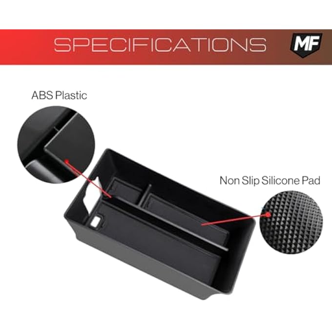 Center Console Armrest Organizer For Toyota Camry 2025 2026  Custom Fit Armrest Storage Tray With Nonslip Liner  Organizer For Armrest Storage  Camry Lesexlexse Interior Accessories - Image 2