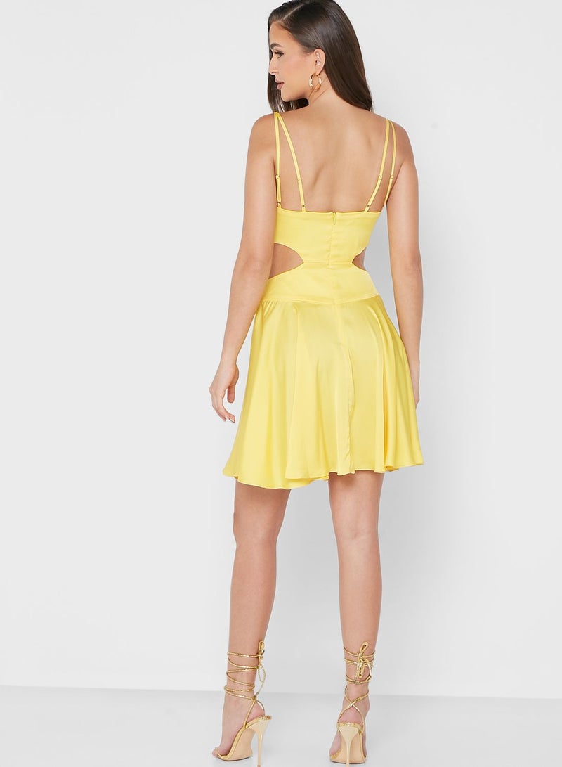 انيتاس فستان ضيق بحمالات - Image 2