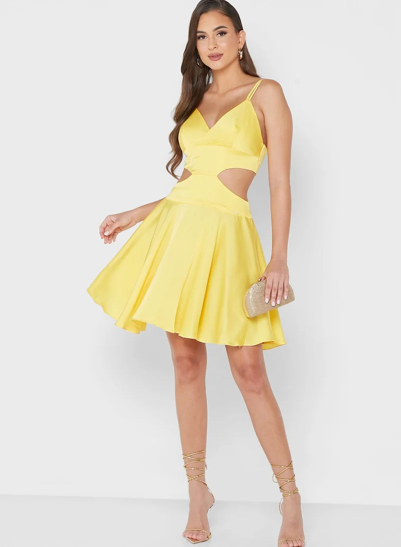 Anita's Strappy Cut Out Bodycon Dress