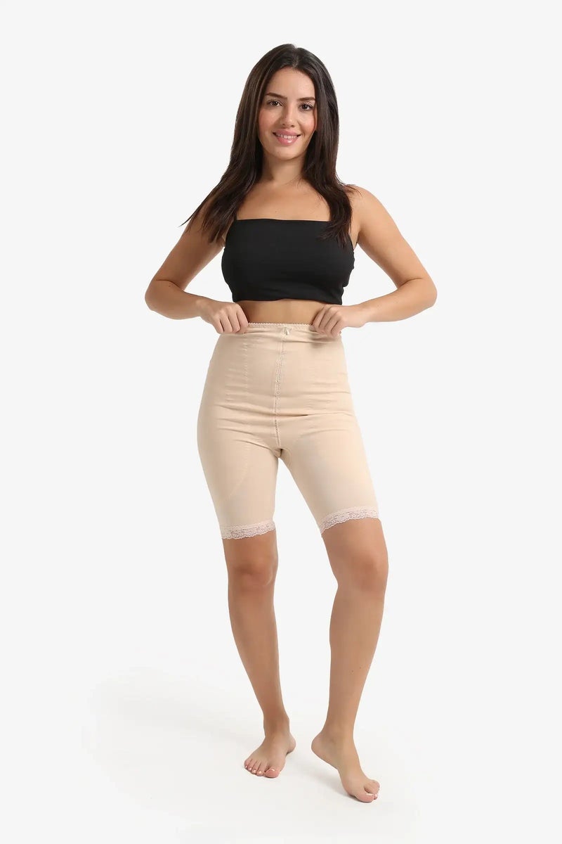 Carina Lace Hem Shorts Corset - Image 5