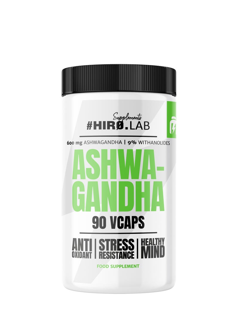 Ashwagandha 600mg 90 Vegan Capsules