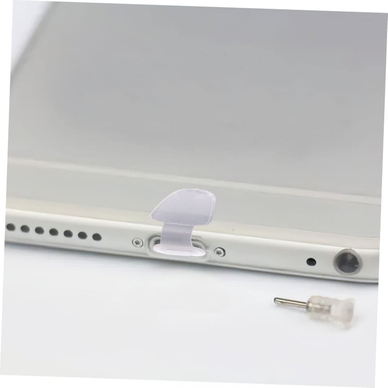 أغطية منفذ USB-C ذاتية اللاصق الشفافة للحماية من الماء والغبار وسهلة التركيب - Image 4
