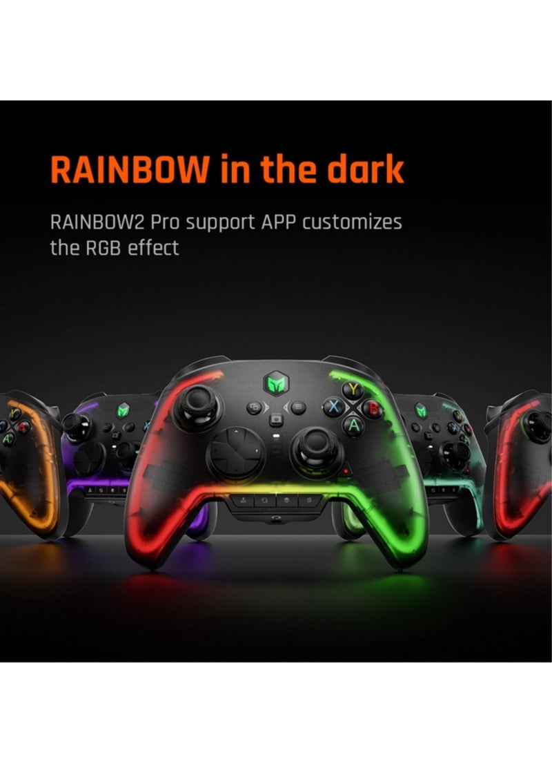 BIGBIG WON - Rainbow2 Pro Elite Gaming Controller, PUBG Mobile Game Controller, Bluetooth Wireless Connect Gamepad for PC/Nintendo Switch/Android/iOS Mobile Phone (Package Edition) - Image 1