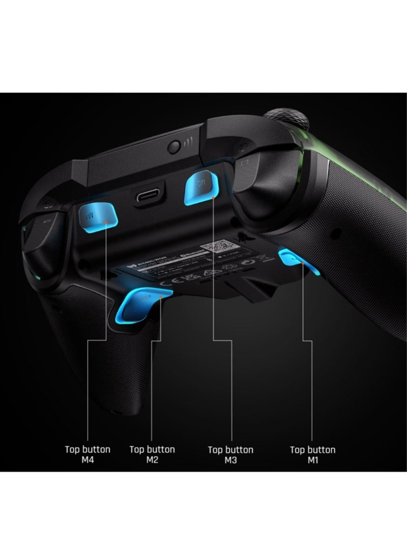 BIGBIG WON - Rainbow2 Pro Elite Gaming Controller, PUBG Mobile Game Controller, Bluetooth Wireless Connect Gamepad for PC/Nintendo Switch/Android/iOS Mobile Phone (Package Edition) - Image 1