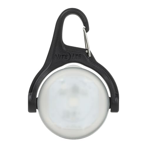 Nite IZE Radiant Rechargeable Micro Lantern Portable Swivel Light with Clip LED Light for Carabiner Keychains Dog Collars DiscO Select - Image 3