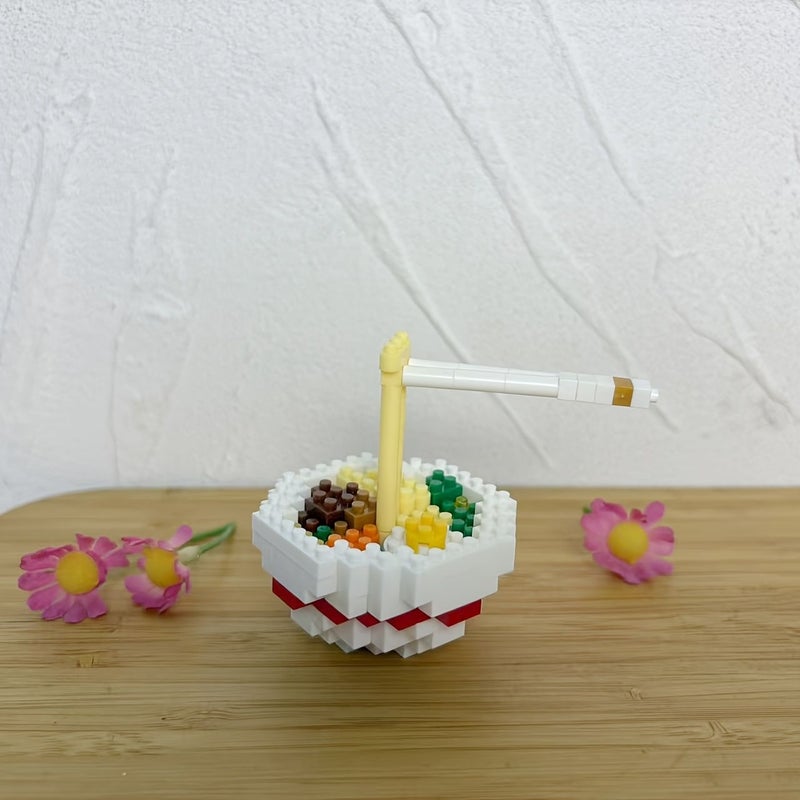 Sweet Lollipop Building Block Tea Sets Model Three Dimensional Assembly Educational Toy Enjoyable Construction Fun Birthday Or Christmas Gift - Image 4