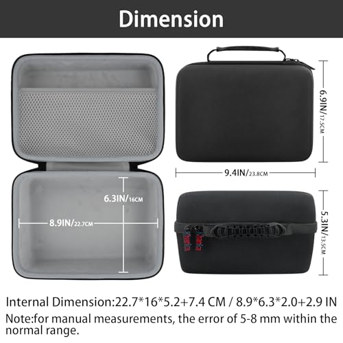 khanka Case Compatible with M100 M200 Liene 4x6'' Photo Printer, Wi-Fi Picture Printer,Case Only - Image 5
