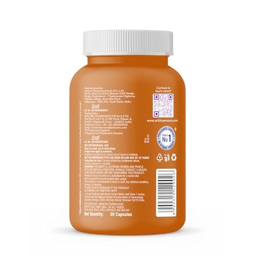 Arth Premium Kesar Saffron Beauty Capsules | Skin Glow, Radiance & Mood Support | Beauty & Wellness Supplement | 30 Veg Capsules - Image 2