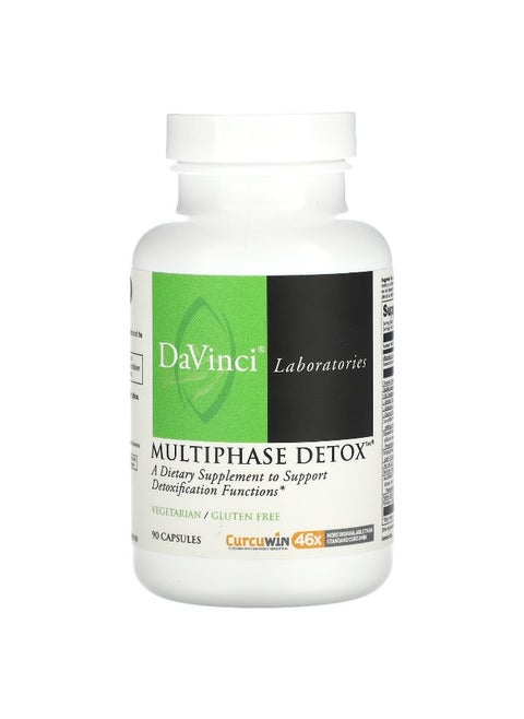 DaVinci Laboratories, Multiphase Detox, 90 Capsules