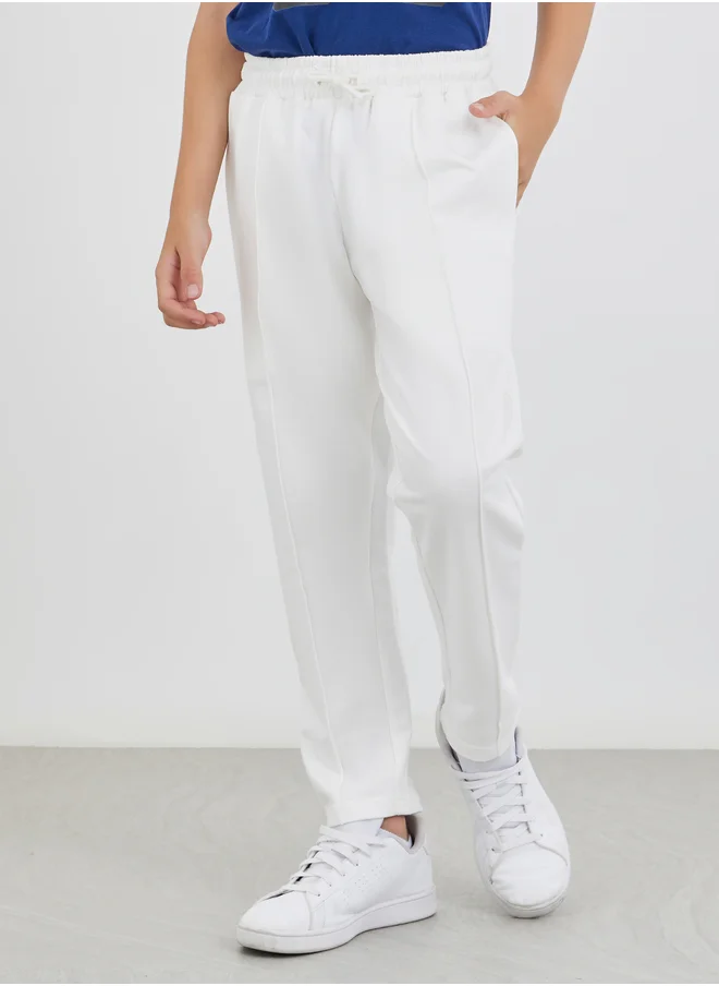 ستايلي Styli Relaxed Fit Joggers with Drawstring