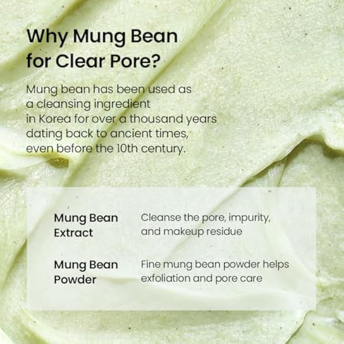 beplain Mung Bean pH-Balanced Cleansing Foam (2.7fl.oz/80ml) | Fragrance-Free | Non-Comedogenic Tested | Deep Pore Facial Cleanser | Suitable for Sensitive Skin | Face Mask Cleanser | Korean Skincare - Image 4