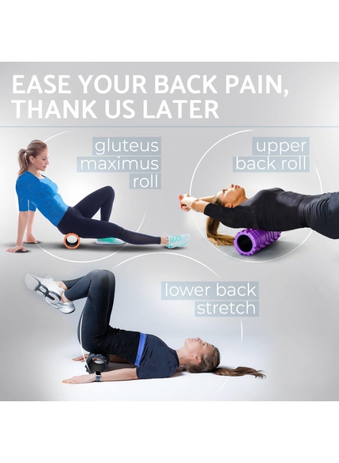 ALCOACH Foam Roller for Deep Tissue Muscle Massage Trigger Point Muscles Therapy - Image 5
