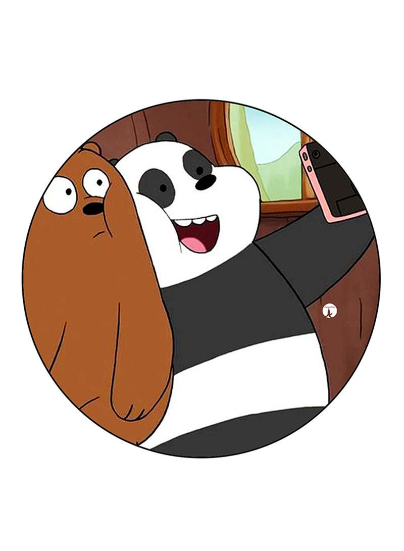 RKN We Bare Bears Printed Mouse Pad  Multicolour