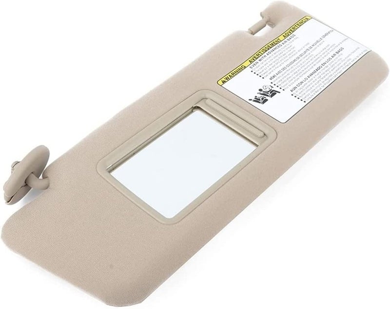 Wivplex Beige Left Driver Side Sun Visor for Toyota Tacoma 2005-2012 - Image 5