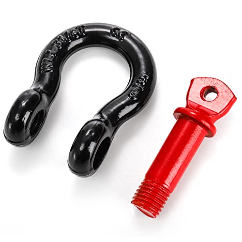 Bekith 4 Pack 5/8" D Ring Shackle 3.25 Ton (7165 Lbs) Capacity with 3/4" Pin Heavy Duty Shackles for Tow Strap, Winch, Off-Road Truck Vehicle Recovery - Image 4