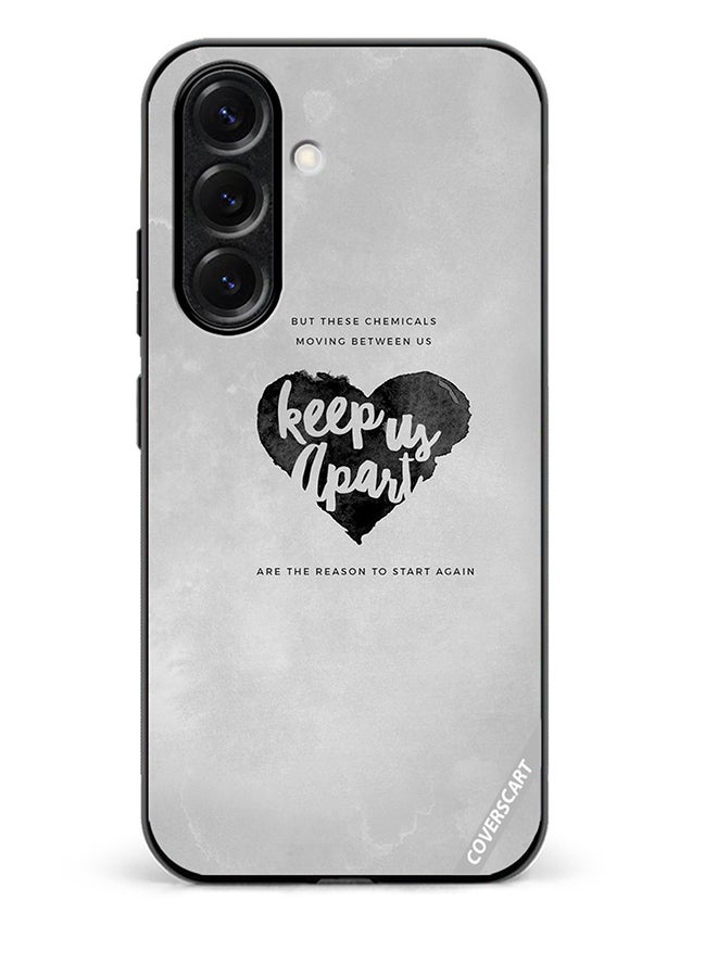 VR CREATIVE Protective Case Cover For Samsung Galaxy A56 Keep Us Apart Design Multicolour