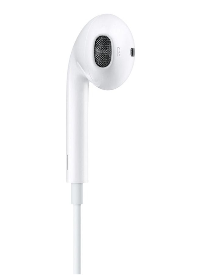 Generic - Lightning Connector In-Ear Earphones With Mic White - Image 1