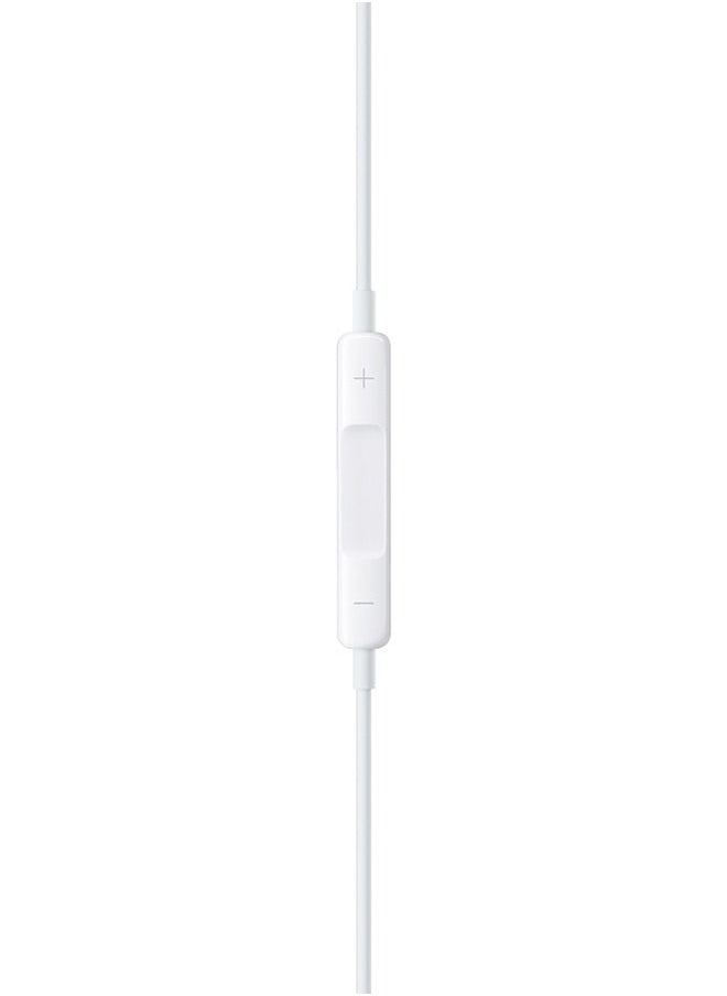 Generic - Lightning Connector In-Ear Earphones With Mic White - Image 1