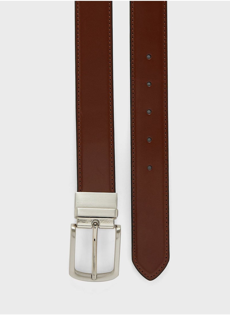 Robert Wood Genuine Leather Reversible Belt  - Image 2