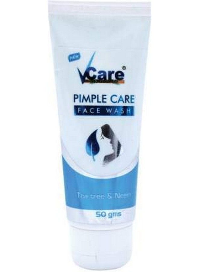 VCare Pimple Care Face Wash 50 Gm - Image 1