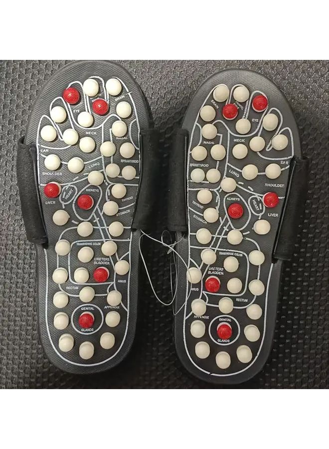 زوج مساج بني للمقاسات 38-39 لاسترخاء القدمين وتخفيف توتر العضلات - Image 5