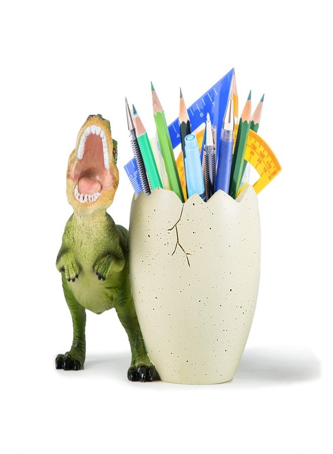 Banllis Dinosaur Pen Holder for Desk, Pencil Holder, Cute Fashion Desk Organizers and Accessories, Office Supplies Idea Gift for Women and Kids - Image 1