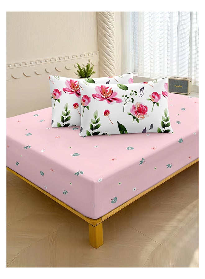 ايست من نون طقم غطاء لحاف من 6 قطع | مصنوع من ألياف دقيقة ناعمة | ألوان متعددة | غطاء لحاف واحد 260 × 220 سم، ملاءة سرير واحدة 200 × 200 سم مع جيب عميق 30 سم، 4 أكياس وسادة 50 × 75 سم | مناسب لمرتبة كينج سايز - Image 4