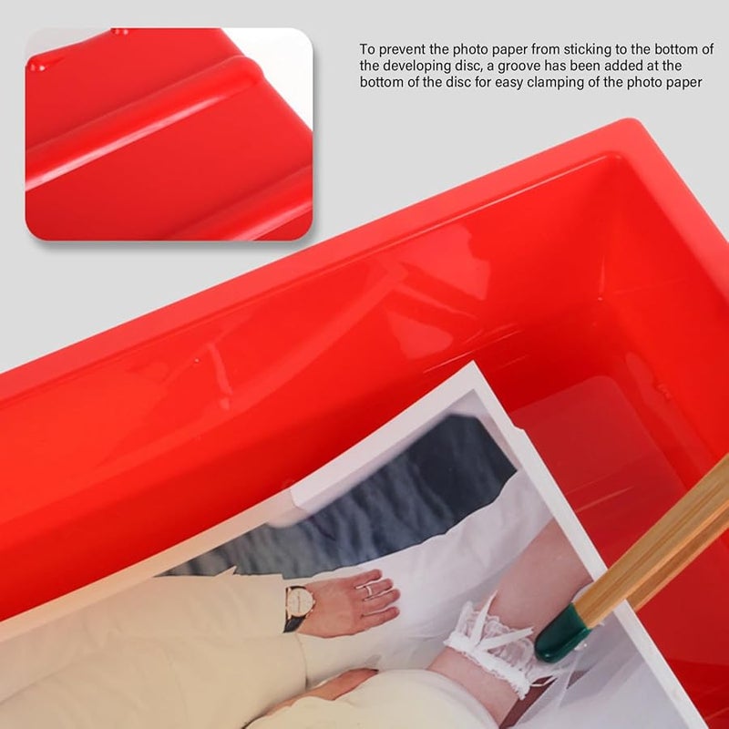 صينية تحميض أفلام الغرفة المظلمة الخضراء لهواة التصوير الفوتوغرافي - معالجة الصور الاحترافية - Image 5