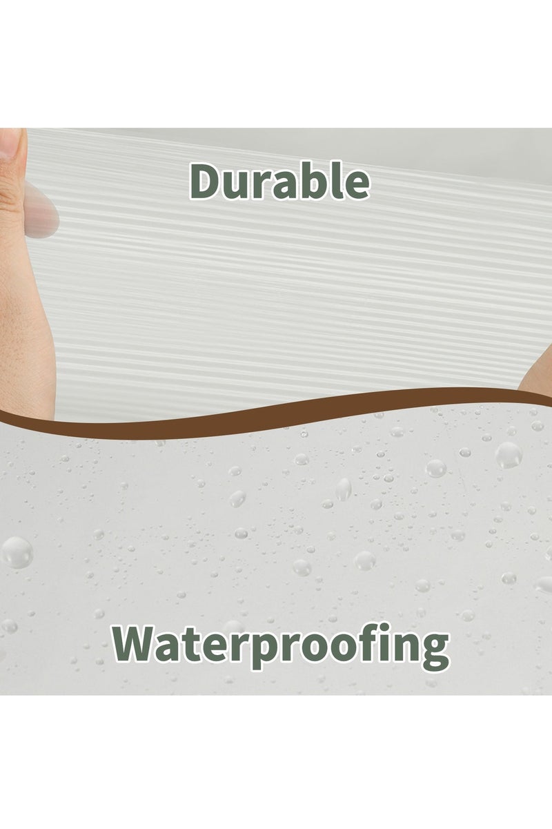 6 Pack 366 x 274 CM Extra Large Painters Plastic Drop Cloth Painting Sheet, Waterproof Dust-Proof Protective Masking Film, Paint Drop Cloth, Clear Plastic Sheet, Plastic Sheet Dust Cover for Furniture - Image 3