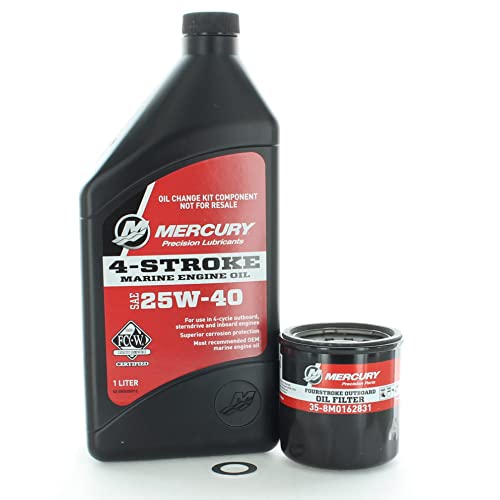 Mercury OEM Mercury Marine 4-Stroke 15/20HP Carb Outboard Oil Change Kit 8M0081914 - Image 3