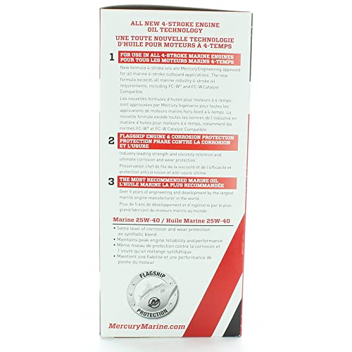 Mercury OEM Mercury Marine 4-Stroke 15/20HP Carb Outboard Oil Change Kit 8M0081914 - Image 2