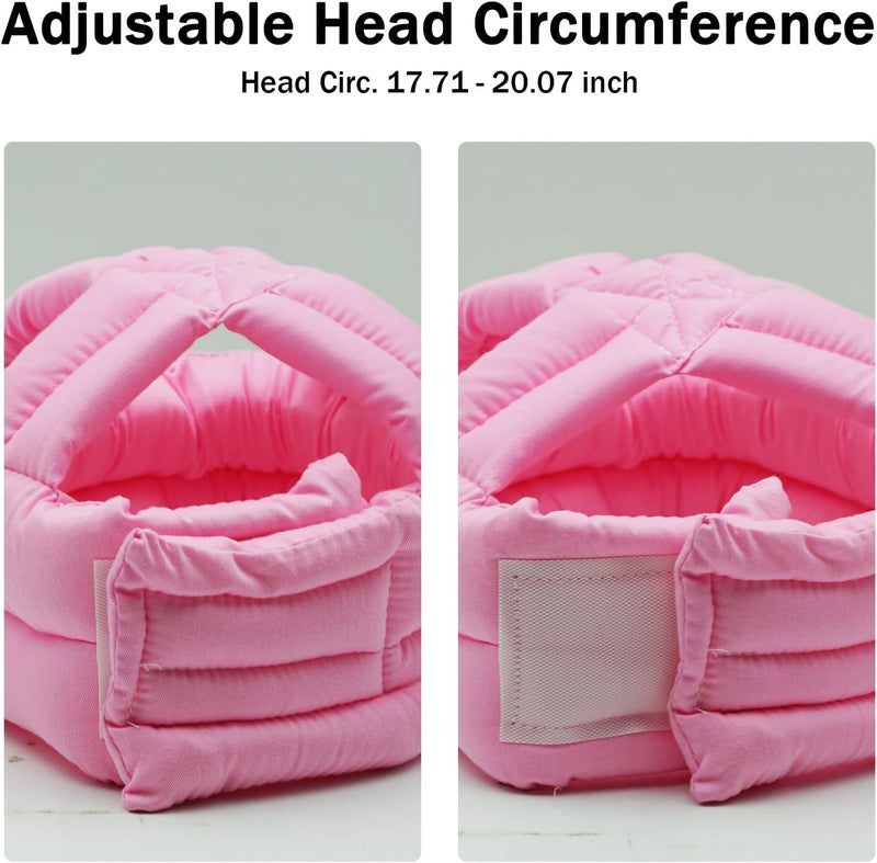 CUXFLS Baby Head Protector Infant Helmet No Bumps Safety Head Cushion for Crawling Walking Running Adjustable Toddler Head Protector Safety Headguard - Image 4