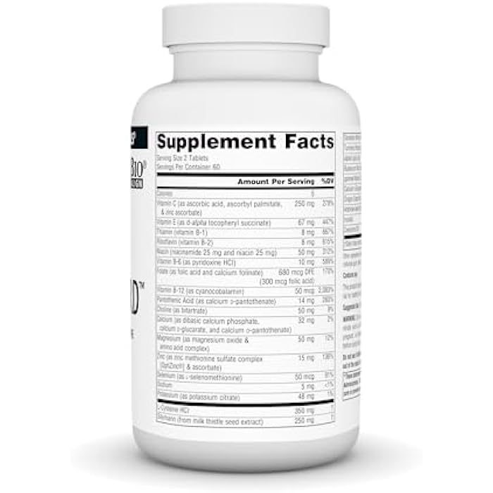 Source Naturals Liver Guard, with Silymarin, CoQ10, L-Cysteine Complex, for Healthy Liver Function* - 120 Tablets - Image 2