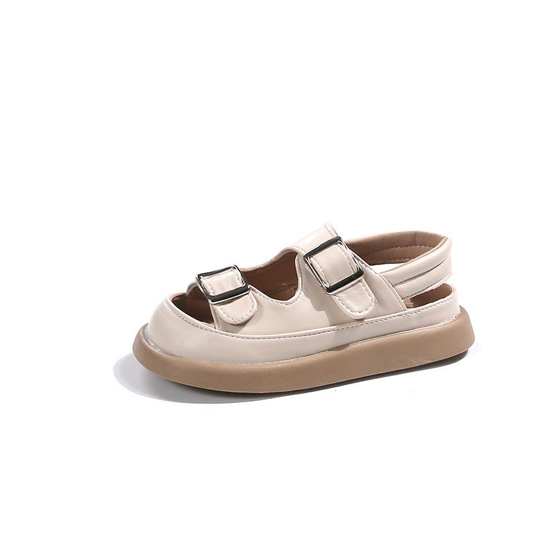 Girls Sandals 2024 Summer Children'S Non-Slip Soft Sole Birkenstock Beach Shoes For Small And Medium-Sized Children Baby Baotou Sandals Breathable - Image 5