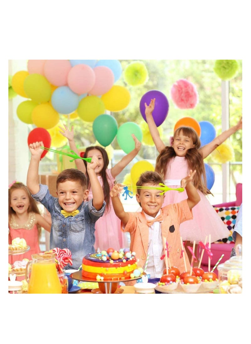 ECVV ECVV 36 Pcs Sticky Bendable Man Toys Assorted Colors Kids' Party Favor Sets Fun Toys Stretchy Sticky Toy Treasure Box Toys for Classroom Prizes Birthday Party Supplies  - Image 4